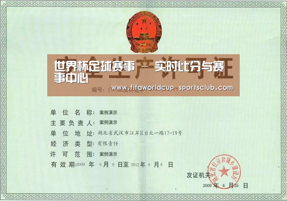 世界杯足球赛事荣誉证书三